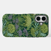 Seamless William Morris style floral pattern Case-Mate iPhoneケース (裏面 (横))
