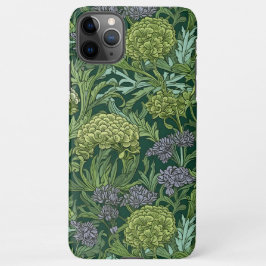 Seamless William Morris style floral pattern iPhone 11Pro Maxケース
