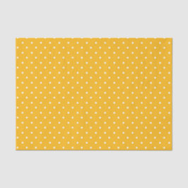 Seamless yellow-orange  polka dot  pattern  薄葉紙