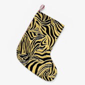 Seamless zebra pattern, animal. wallpaper,abstract スモールクリスマスストッキング (正面 (吊り時))
