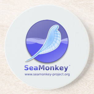 SeaMonkeyのプロジェクト-縦のロゴ コースター