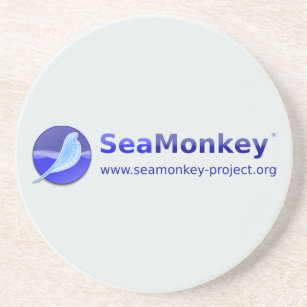 SeaMonkeyのプロジェクト-縦のロゴ コースター
