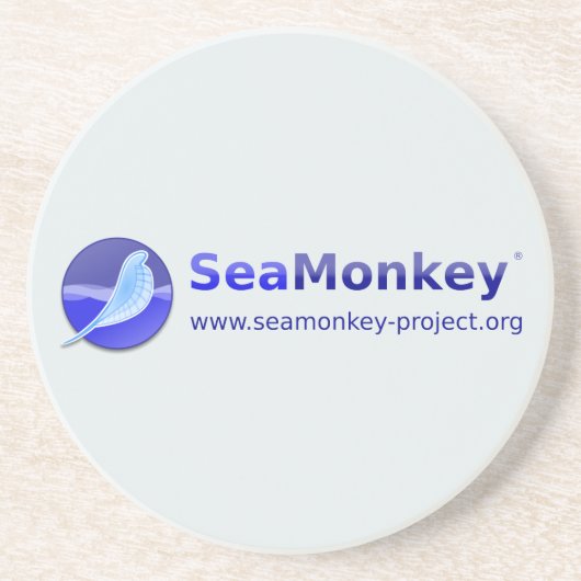 SeaMonkeyのプロジェクト-縦のロゴ コースター (正面)