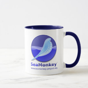 SeaMonkeyのプロジェクト-縦のロゴ マグカップ