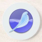 SeaMonkeyのロゴ コースター (正面)