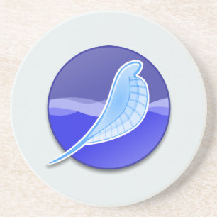 SeaMonkeyのロゴ コースター