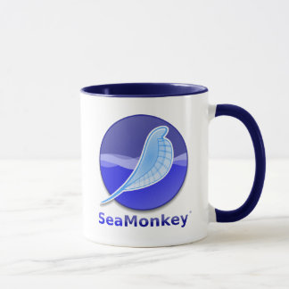 SeaMonkeyの文字のロゴ マグカップ