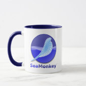 SeaMonkeyの文字のロゴ マグカップ (左)
