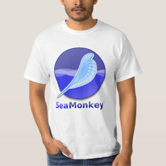SeaMonkeyの文字のロゴ Tシャツ