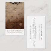 Seamstressテーラードレスメーカーの変更 名刺 (正面/裏面)