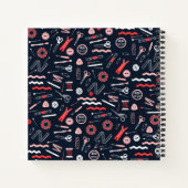 Seamstressパーソナライズされたノートブック ノートブック (裏面)