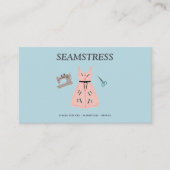 Seamstress & Alterations Services 名刺 (正面)