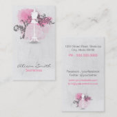 Seamstress business card 名刺 (正面/裏面)