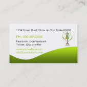 Seamstress business card 名刺 (裏面)
