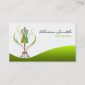 Seamstress business card 名刺 (正面)