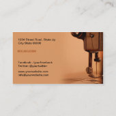 Seamstress Business Card 名刺 (裏面)