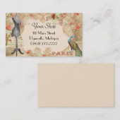 Seamstress Shop Business Card 名刺 (正面/裏面)