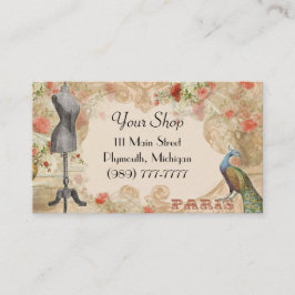 Seamstress Shop Business Card 名刺