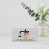 Seamstress Shop Business Card 名刺 (スタンド正面)