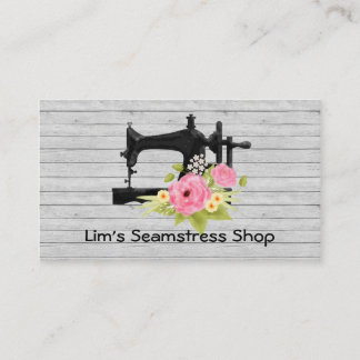 Seamstress Shop Business Card 名刺