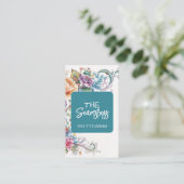 Seamstress Tailoring business card  名刺 (スタンド正面)