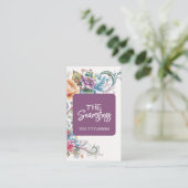 Seamstress Tailoring business card  名刺 (スタンド正面)