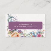 Seamstress Tailoring business card  名刺 (裏面)