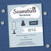 Seamstress Workshop チラシ
