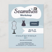 Seamstress Workshop チラシ (正面)