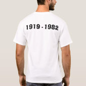 Séamus Ennisのパイパー Tシャツ (裏面)