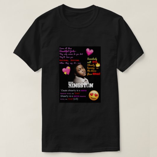 Sean Kingston Gift Halloween Day, Thanksgiving, Ch Tシャツ (デザイン正面)