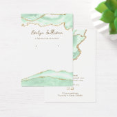 Seaoamグリーンゲートジュエリー表示カード (デスク)