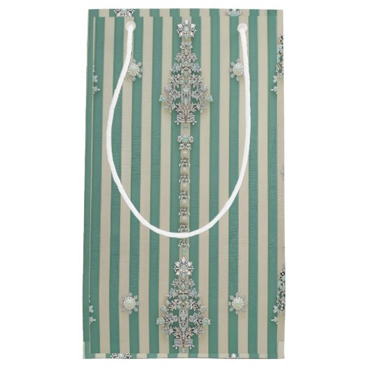 Seaoam Striped Crystal Trees スモールペーパーバッグ (正面)