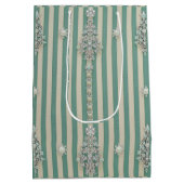 Seaoam Striped Crystal Trees ミディアムペーパーバッグ (裏面)