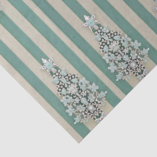 Seaoam Striped Crystal Trees 薄葉紙 (詳細)