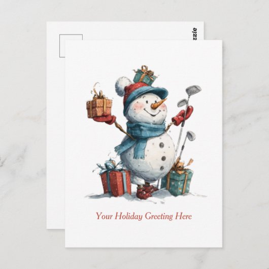 Seaon's Greetings — "Tスタイル"休日はがき ポストカード (正面/裏面)