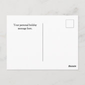 Seaon's Greetings — "Tスタイル"休日はがき ポストカード (裏面)