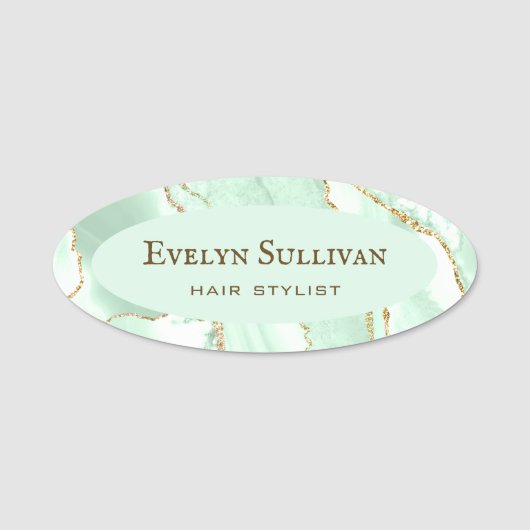 Seaooamグリーンゲート名タグ 名札 (正面)