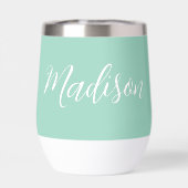 Seaooamグリーントレンディーカスタマイズ可能な名前 (背面)