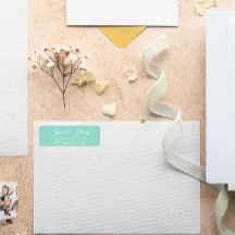 Seaooam様式化された名前結婚の差出人住所