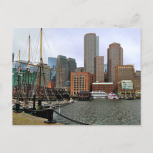 Seaport Boston Massachusettsはがき シーズンポストカード