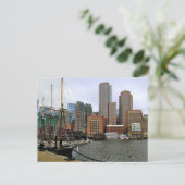 Seaport Boston Massachusettsはがき シーズンポストカード (スタンド正面)