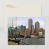 Seaport Boston Massachusettsはがき シーズンポストカード (正面/裏面)