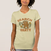 “Search Party” Bear T-Shirt Tシャツ (正面)