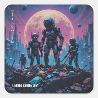 "Search Squad Ω" スクエアシール