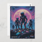 "Search Squad Ω" ポストカード (正面/裏面)