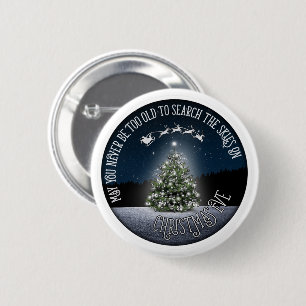 Search the Skies on Christmas Eve 缶バッジ