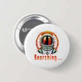 Searching… – Astronaut Portrait Button 缶バッジ (正面&裏面)