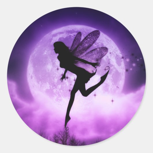 Searching Serenityステッカー ラウンドシール (正面)