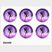 Searching Serenityステッカー ラウンドシール (シート)